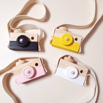 나무 원목 우드 카메라 아기방 꾸미기 아이방 인테리어 촬영 소품, 블랙