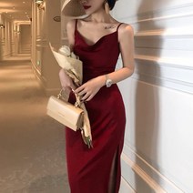 파티 김유정 전소민 서하얀 새틴 원피스 모임 여름 h라인 김하늘 오연수 트렌치 머메이드