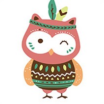 바오바론 유화 그리기 DIY 그림 액자 만들기 물감 붓 포함 세트 캔버스 도안 페인팅 컬러링 어린이 미술 수업 재료 색칠 놀이 투명스티커 증정, (깃털여우+사은품제공)