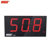 벽걸이 소음 측정기 대형 데시벨 측정 학교 디지털, ws854 디지털디스플레이 12.3x14