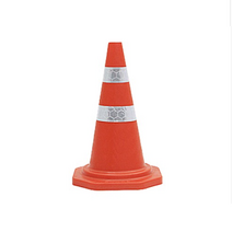 잘보이는 국산 주차관리 꼬깔 레드 라바콘 공사장 안전구획 이동편리 주차확보 주차꼬깔콘 고깔, 1개