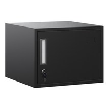 오피스 서재 잠금 금고 캐비닛 서랍 사물함, 0.9mm, 07.높이40폭45안길이40화이트(콤비락)