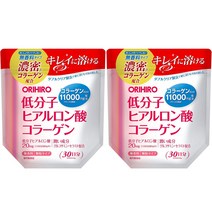 오리히로 저분자 콜라겐 파우더 180g 2팩 ORIHIRO 일본 직구
