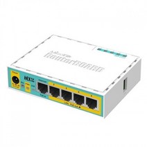 MikroTik RB960PGS (hEX PoE) 5포트 VPN 라우터