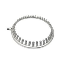 콘크리트양생캐논용 포그링 40구 0.4mm SUS316, 없음