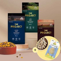 더프로젝트 프리미엄 강아지 사료 1kg 소프트+사은품, 2.더프로젝트사료(연어)+사은품