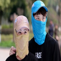 마스크 안면 멀티 스카프 라이딩 자전거 등산 썬캡 햇빛 자외선차단 썬바이저 모자, 베이지