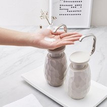 똑소녀 깨끗한손씻기 욕실 핸드워시 디스펜서, 화이트