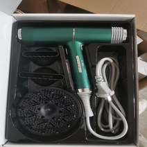 미용실드라이기 헤어 전문가용 적외선 음이온 블로우 드라이어 차가운 바람 살롱 스타일러 도구 블로어 전기, [04] AU, [01] green