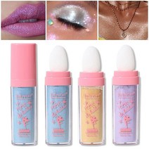 NICEFACE 3Pcs/Set Multi-Use Highlighter Powder Glitter Shimmering Brightening 내추럴 Three-dimensional, Set C
