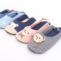 유치원 선생님 덧신/실내화/거실화/슬리퍼/교사/어린이집/층간소음방지, 07 성인덧신 톰과제리 핑크