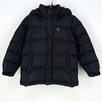 빈티지다온 코오롱스포츠 아동 패치로고 덕다운패딩 블랙130