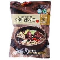 자연깃든 양평해장국 600g 3개 선지 국밥 국물 술, 상세페이지 참조