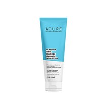 Acure 아큐어 숯 레몬 블루베리 클리어 차콜 레모네이드 페이셜 스크럽 지성 트러블 피부 118ml