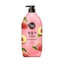 샤워메이트 복숭아 바디워시 과일향, 1000g, 5개