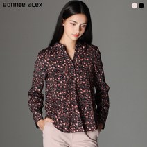 [보니알렉스] (BONNIE ALEX) 에스닉 리프 블라우스