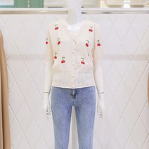 밸리걸 AK수원점 밸리걸 체리 스티치 가디건288031