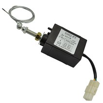 노점용발전기 T12V24V 디젤 전자 소화기 통제 기름이 떨어지고 있다 주차 자동차 선박용 솔레노이드 1780540181, 표기함 :24V 전기가통 당기다