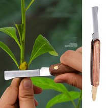 정원 분재 식물 가지치기 폴더블 접목나이프 GRAFT 112 접목칼, 1개
