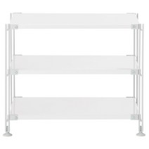 무인양품 MUJI 스틸 유닛선반 세트 XS 4550002999162, 라이트그레이