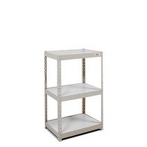 몬스터랙 600x400x1200 3단 선반 철제선반 조립식앵글 베란다선반 조립식선반 앵글선반 랙, 아이보리(FD)