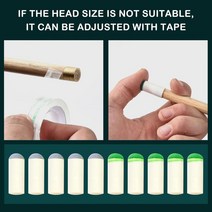 당구 큐대 개인 큐 10/13mm 당구 큐 팁 풀 스틱 엔터테인먼트 스누커 액세서리 10 개, 02 13mm