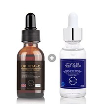 크라니셀 비타-C 화이트닝 세럼 (30ml) + 하이드라 B5 딥 세럼 (30ml) 세럼 2종 Set