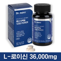 [본사]류신단백질 1200 POWER 슈퍼고함량 근육단백질, 1개입, 60정