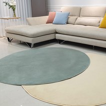 식탁밑러그 아기방 안마의자 원룸 명품 단모 원형 카페트