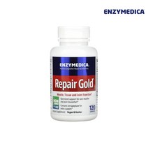 엔자이메디카 리페어골드 120베지캡슐 브로멜라인 탄수화물 지방 분해효소 Carbohydrate 아밀라아제 아밀레이스 Amylase 아밀라제 카탈라아제 프로테아제 리파아제 카탈레이스, 1개, 120개