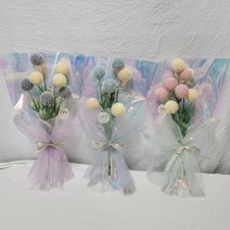 팜팜부쉬 꽃다발, 연핑크