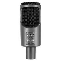 CELLA-CITY USB 전문 콘덴서 마이크 라이브 스트리밍 PC 게임 프로 녹음 장비 데스크탑 비디오 채팅, [01] CCB-SYU188-Gray