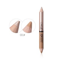 스틱컨실러 얼굴 형광펜 컨실러 연필 여드름 흉터 커버 유용 눈 코 얼굴 윤곽 더블 엔드 투 기능 스틱 메이크업 도구 tslm1, 01