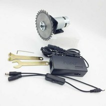 테이블톱 키트 DIY 제작 수리 원형톱 모터 날 미니 775모터, 775 모터 장착 100mm 직경 테이블 톱