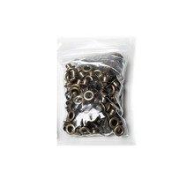 가죽공예 펀치4/6/8/10/12/14mm 100 개/대 Eyelets And Punch 다이 실버 골든 블랙 Leathercaft Clothing S, 04 100pcs bronze set_05 12mm