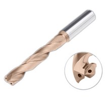 초경 비트 d1-D16 섕크 직경 D4 D6 D8 D10 D12 D14 D16 내부 냉각 외부 냉각 코팅 드릴 CNC 금속 구멍 드릴, 242.3D-13.3x60xD14x107 - Inter