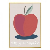 기타 바보사랑[마이월플레이즈]모던 슬림액자 This is an Apple A3사이즈, 6.무광 골드