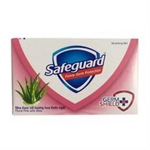 Safeguard Floral Pink with Aloe 세이프가드 플로랄 핑크 비누, 4개, 135g
