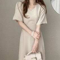 봄 가을 여성 결혼식 하객원피스 하객룩 빅사이즈 원피스 정장 상견례 결혼식