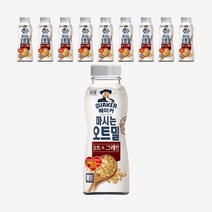 퀘이커 마시는 오트밀 오트&그레인, 50g, 10개