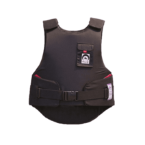 승마안전조끼 말타기체험 훈련 갑옷 유연한 성인 베스트, M, 블랙 스탠다드