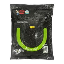 청정식품 HACCP 풍미가득 고소한 수입산 검정깨볶음 1kg, CJB001-2_검정깨볶음 1kg