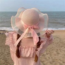 FANSYLI 여자 썬캡 벙거지 썬캡 자외선차단 밀짚모자 11호3A22