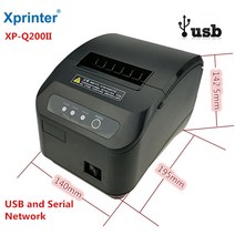 우드락 폼보드 열선 커팅기고품질 원래 자동 절단기 0mm XP-Q200II 열 영수증 인쇄 기계 부엌 또는 대중 음, 02 network_02 미국 플러그