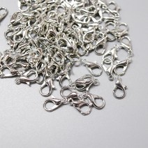 금속랍스타고리 14mm 50개 마스크연결고리 공예 재료