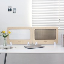 고야 에센 자작나무 책상 파티션 독서실 칸막이 데스크 가림막 (600), 브라운(브라켓)