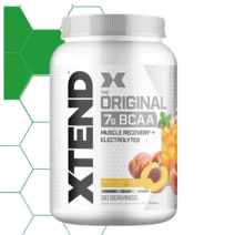 뉴 엑스텐드 BCAA Xtend 6가지 맛 모음 필수 아미노산 함유 90 30 서빙, 06. 피치아이스티 90서빙(대용량)