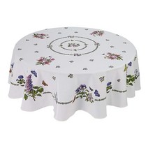 Avanti Portmeirion 보타닉 가든 식탁보 177.8cm(70인치) 원형
