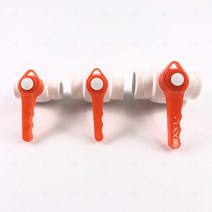배관 부속 PP 파이프 중간 벨브 수도 호스 연결 32mm