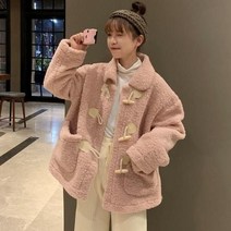 L.HOUSESTORE여성 후리스 뽀글이 자켓 반코트 오버핏 겨울 XF43 트위드자켓 가죽자켓 청자켓 크롭자켓 퀼팅자켓 라이더자켓